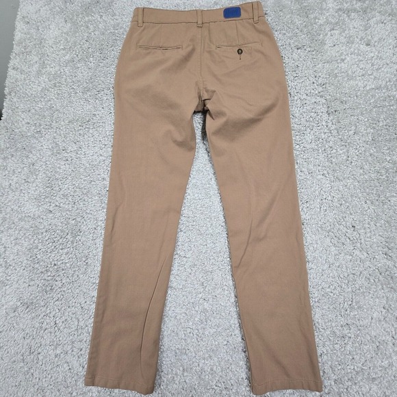 Mugsy‎ Jeans Mens 30x30 Brown Belmonts Classic Chino Straight Stretch Pants - Picture 6 of 11